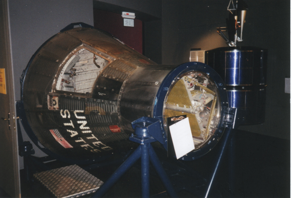 Mercury #17 downloading from Air Force Museum